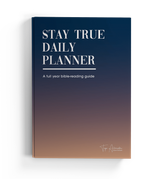 STAY TRUE - Full Year Planner + A.L.I.V.E Assessment