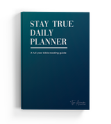 STAY TRUE - Full Year Planner + A.L.I.V.E Assessment